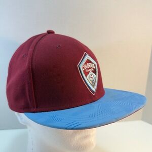 Colorado Rapids Fanatics‎ Hat Mens OSFA Burgundy MLS Soccer Snapback Cap